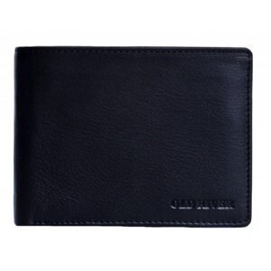 Pánská kožená peněženka s RFID ochranou 261 černá