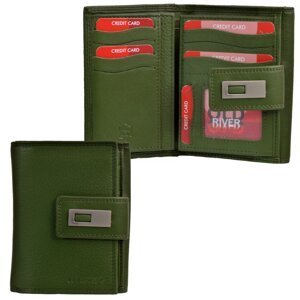 Dámská kožená peněženka 3062 zelená