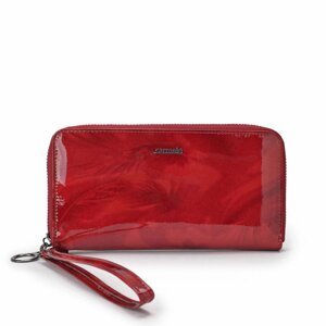 Dámská velká peněženka červená Carmelo 2102 P