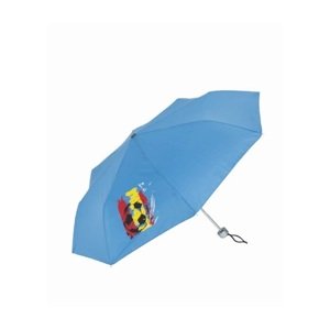 Chlapecký skládací odlehčený deštník Doppler Mini Light Kids 722165K-06 modrý s míčem