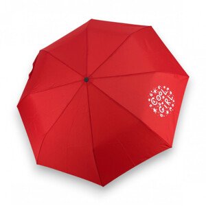 Doppler Mini Light Kids Red Cool Girls - dětský skládací deštník 722165K11 červený