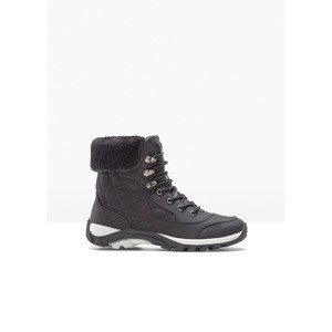 BONPRIX zimní trekingové boty Barva: Černá, Velikost bot: 39