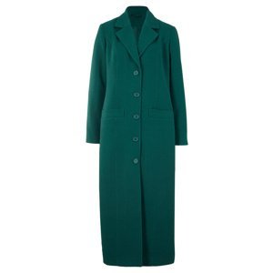 BONPRIX dlouhý kabát Barva: Zelená, Mezinárodní velikost: M, EU velikost: 42