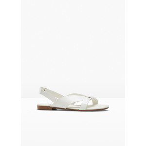 BONPRIX sandály Barva: Bílá, Velikost bot: 40