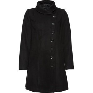Bonprix BODYFLIRT krátký kabát v krátké velikosti Barva: Černá, Mezinárodní velikost: S, EU velikost: 36