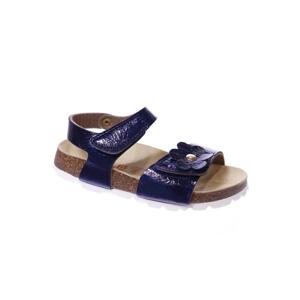 jiná značka SUPERFIT kožené sandály< Barva: Modrá, Velikost bot: 24