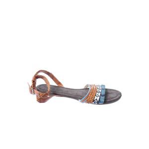 jiná značka MUK LUKS sandály s ozdobnými řemínky< Barva: Hnědá, Velikost bot: 37