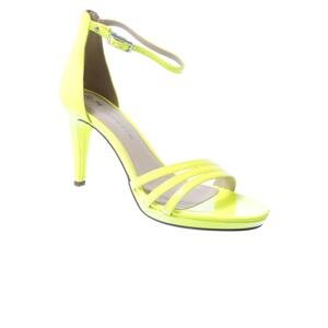 TAMARIS sandály na vyšším podpatku< Barva: Žlutá, Velikost bot: 39