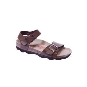 jiná značka SUPERFIT kožené sandály< Barva: Hnědá, Velikost bot: 30