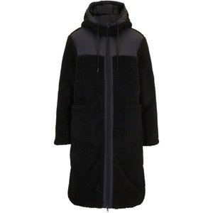 BONPRIX kabát z medvídkového flísu Barva: Černá, Mezinárodní velikost: XL, EU velikost: 48