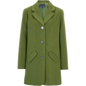 Bonprix BPC SELECTION krátký kabátek Barva: Zelená, Mezinárodní velikost: L, EU velikost: 46