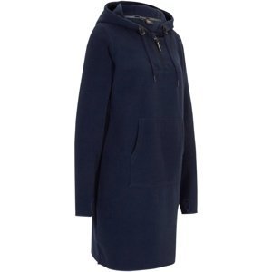 BONPRIX flísové mikinové šaty s kapucí Barva: Modrá, Mezinárodní velikost: XL, EU velikost: 48/50