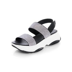 jiná značka ALBA MODA kožené sandály Barva: Černá, Velikost bot: 40
