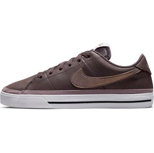 NIKE »COURT LEGACY« kožené tenisky Barva: Fialová, Velikost bot: 37,5