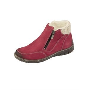 jiná značka NATURLÄUFEN kožené kotníčkové boty Barva: Červená, Velikost bot: 39