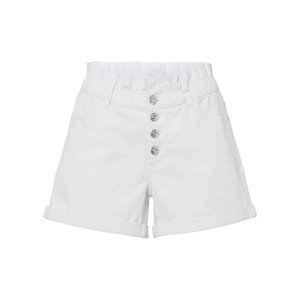 Bonprix BODYFLIRT riflové šortky Barva: Bílá, Mezinárodní velikost: M, EU velikost: 40
