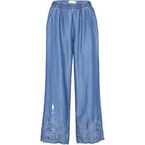 Bonprix BPC SELECTION kalhoty v riflovém vzhledu Barva: Modrá, Mezinárodní velikost: S, EU velikost: 38
