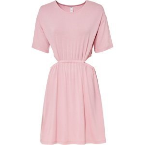 Bonprix RAINBOW šaty s prostřihy Barva: Růžová, Mezinárodní velikost: L, EU velikost: 44/46