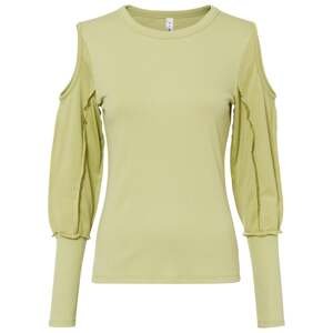 Bonprix RAINBOW tričko s odhalenými rameny Barva: Zelená, Mezinárodní velikost: XL, EU velikost: 48/50