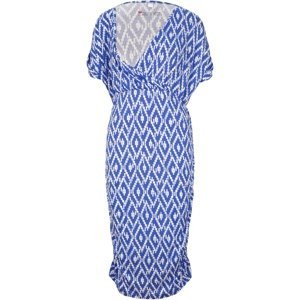 BONPRIX těhotenské šaty Barva: Modrá, Mezinárodní velikost: S, EU velikost: 36/38