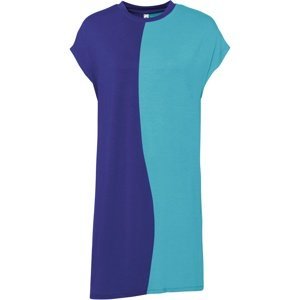Bonprix RAINBOW trikové šaty Barva: Modrá, Mezinárodní velikost: S, EU velikost: 36/38