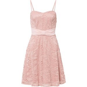 Bonprix BODYFLIRT krajkové šaty na ramínka Barva: Růžová, Mezinárodní velikost: S, EU velikost: 36/38
