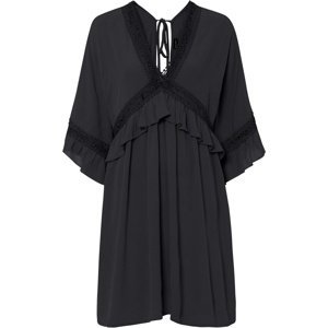 Bonprix BODYFLIRT šaty s krajkou Barva: Černá, Mezinárodní velikost: S, EU velikost: 38