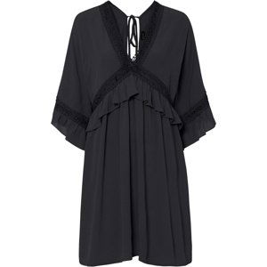 Bonprix BODYFLIRT šaty s krajkou Barva: Černá, Mezinárodní velikost: S, EU velikost: 38