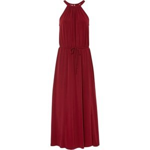 Bonprix RAINBOW šaty s rozparkem Barva: Červená, Mezinárodní velikost: M, EU velikost: 40/42