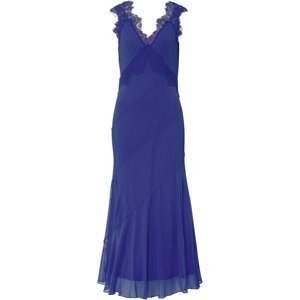 Bonprix BODYFLIRT šaty s krajkou Barva: Modrá, Mezinárodní velikost: M, EU velikost: 40