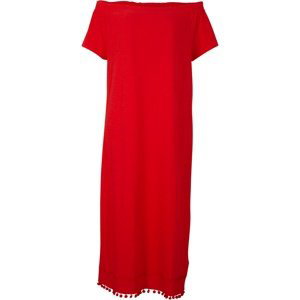 BONPRIX Carmen šaty Barva: Červená, Mezinárodní velikost: S, EU velikost: 36/38