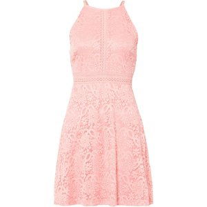 Bonprix BODYFLIRT krajkové šaty Barva: Růžová, Mezinárodní velikost: S, EU velikost: 36/38