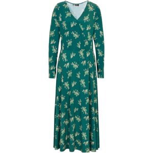 BONPRIX šaty se vzorem Barva: Zelená, Mezinárodní velikost: M, EU velikost: 40/42