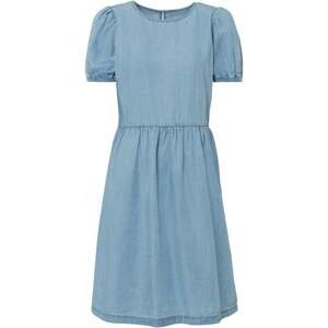 Bonprix BODYFLIRT šaty v riflovém vzhledu Barva: Modrá, Mezinárodní velikost: M, EU velikost: 42