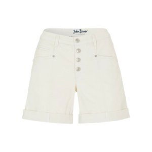 Bonprix JOHN BANER riflové šortky Barva: Bílá, Mezinárodní velikost: XL, EU velikost: 50