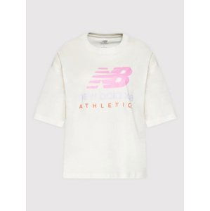 NEW BALANCE "ATH AMP TEE" tričko Barva: Bílá, Mezinárodní velikost: S