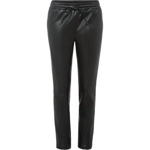 Bonprix BODYFLIRT koženkové kalhoty Barva: Černá, Mezinárodní velikost: M, EU velikost: 40
