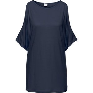 Bonprix BODYFLIRT tričko s prostřihy Barva: Modrá, Mezinárodní velikost: XXXL, EU velikost: 56/58