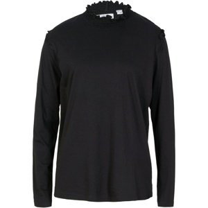 Bonprix MAITE KELLY tričko s dlouhým rukávem Barva: Černá, Mezinárodní velikost: XXL, EU velikost: 52/54