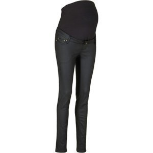 BONPRIX těhotenské koženkové kalhoty Barva: Černá, Mezinárodní velikost: XL, EU velikost: 46