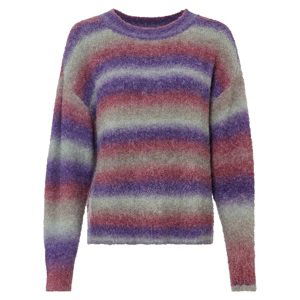 Bonprix RAINBOW příjemný svetr s podílem vlny Barva: Fialová, Mezinárodní velikost: M, EU velikost: 40/42
