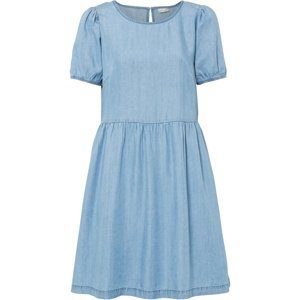 Bonprix BODYFLIRT šaty v riflovém vzhledu Barva: Modrá, Mezinárodní velikost: L, EU velikost: 46