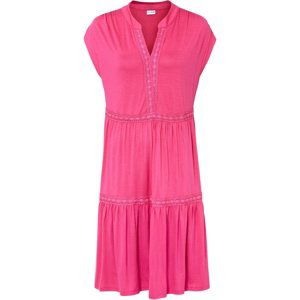 Bonprix BODYFLIRT šaty s krajkou Barva: Růžová, Mezinárodní velikost: XL, EU velikost: 48/50