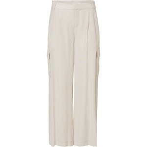 Bonprix BODYFLIRT krepové kalhoty Barva: Bílá, Mezinárodní velikost: L, EU velikost: 44