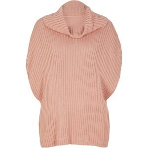 Bonprix MAITE KELLY pletená vesta Barva: Růžová, Mezinárodní velikost: XL, EU velikost: 48/50