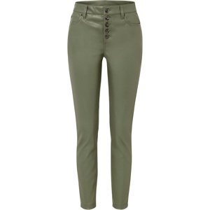 Bonprix RAINBOW koženkové kalhoty Barva: Zelená, Mezinárodní velikost: M, EU velikost: 40