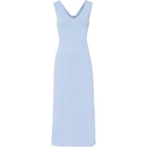 Bonprix BPC SELECTION šaty s ozdobnými zády Barva: Modrá, Mezinárodní velikost: L, EU velikost: 44/46