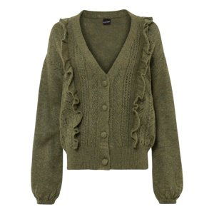 Bonprix BODYFLIRT pletený kabátek Barva: Zelená, Mezinárodní velikost: L, EU velikost: 44/46