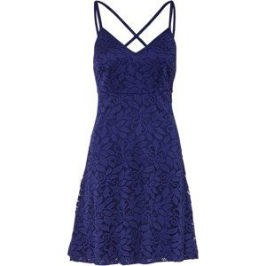 Bonprix BODYFLIRT krajkové šaty na ramínka Barva: Modrá, Mezinárodní velikost: S, EU velikost: 36/38