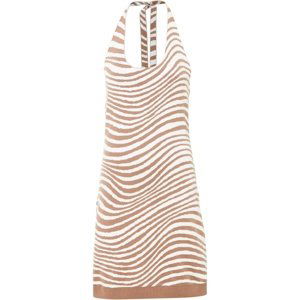 Bonprix RAINBOW úpletové šaty Barva: Bílá, Mezinárodní velikost: XL, EU velikost: 48/50